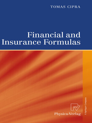cover image of Financial and Insurance Formulas